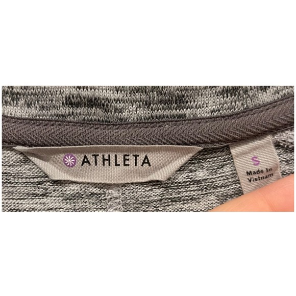 ATHLETA Grey Destiny Long Sleeve Dress - Picture 3 of 5